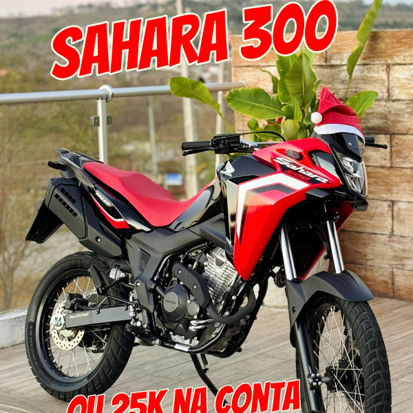 SAHARA 300 OU 25K NO SEU BOLSO